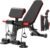 K KiNGKANG Adjustable Weight Bench for Home Gym Full Body Strength Training | Load 1050lbs|8+3 Angle Positions|High-Density Cushion|Commercial Steel Frame|Assembly Free | Foldable | Space Saving