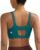 RUNNING GIRL Sports Bra for Women High Support, Molded Cup Supportive High Impact Sports Bras with Sewn in Pads