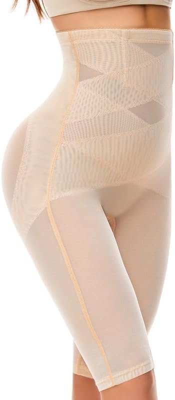 SIMIYA Shapewear Tummy Control Body Shaper for Women High Waist Stomach Compression Thigh Slimmer Butt Lifting Shapewear