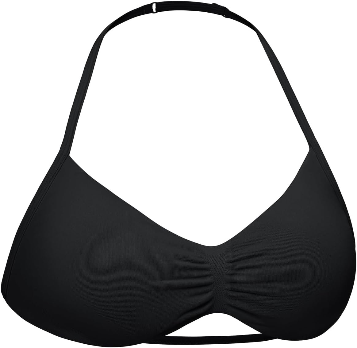 VOYJOY Impact Strappy Sports Bra Adjustable Padded Workout Gym Yoga Bra Crop Top for Women