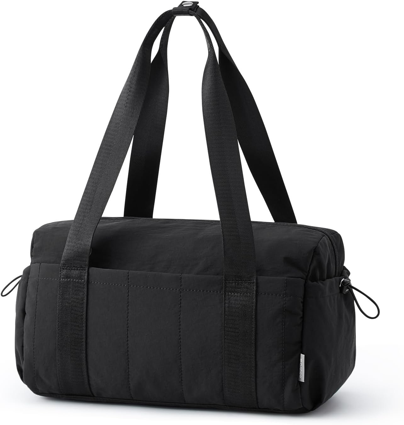 G4Free Small Gym Bag for Women 14 Inch Mini Gym Duffle Bag with Wet Compartment Cute Duffel for Travel Sport Workout (Black)