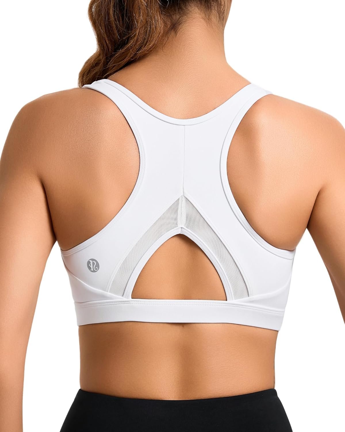 RUNNING GIRL Sports Bras for Women High Support Moulded Cup High Impact Sports Bras Racerback Workout Running Yoga Bra
