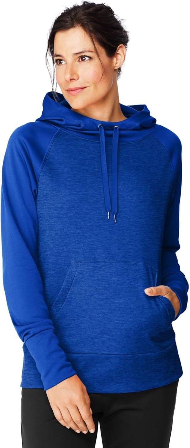 Hanes Sport Women’s Performance Fleece Pullover Hoodie