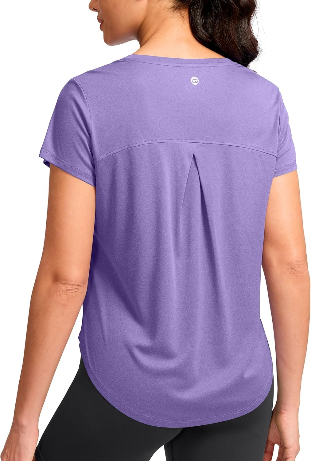 G Gradual Women’s Workout Tops Short Sleeve Lightweight Athletic Yoga Running Shirts Loose Fit Quick Dry Gym T-Shirts