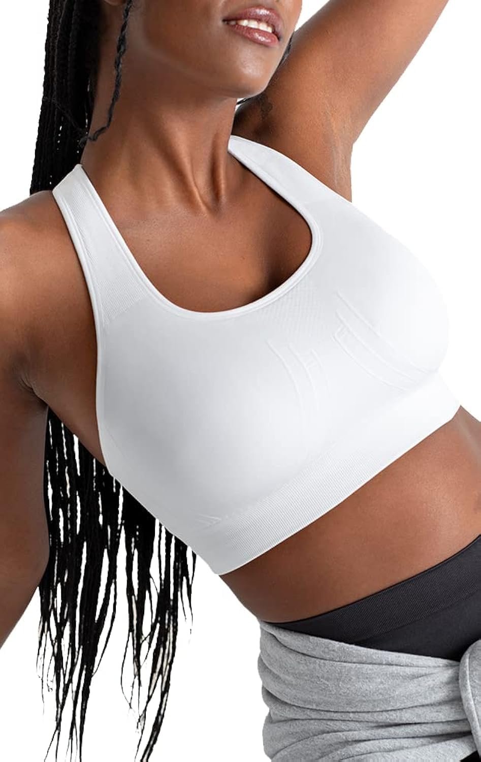 SHAPERMINT Sports Bras for Women – Workout Bras for Women, Plus Size Sports Bra, Workout Tops for Women High Support