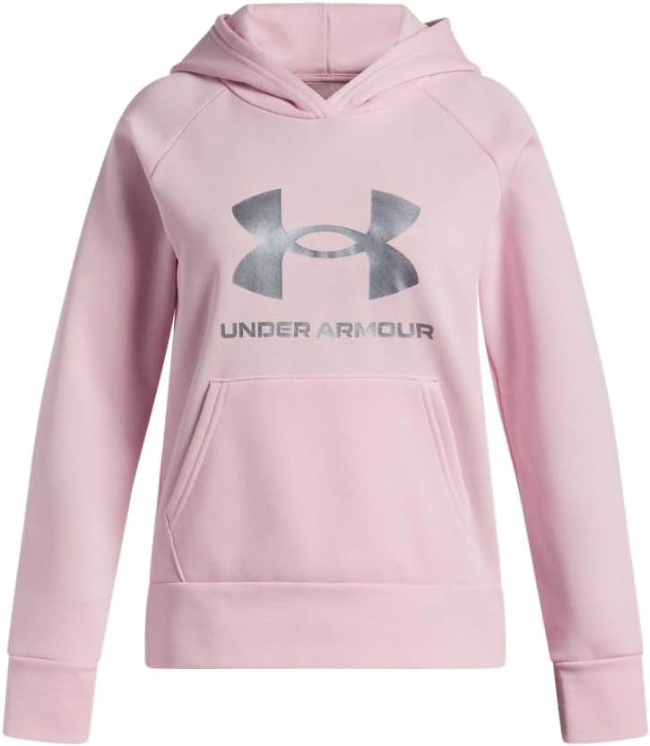 Under Armour Girls’ Rival Fleece Shimmer Hoodie