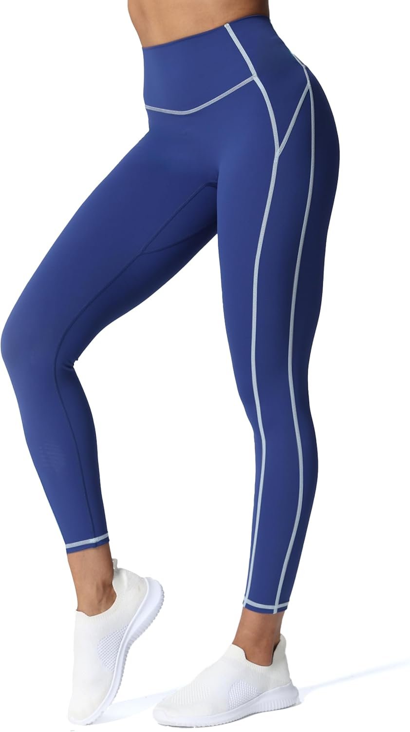 Aoxjox Workout Leggings for Women High Waisted Lexi Lined Exercise Athletic Gym Fitness Yoga Pants 26″