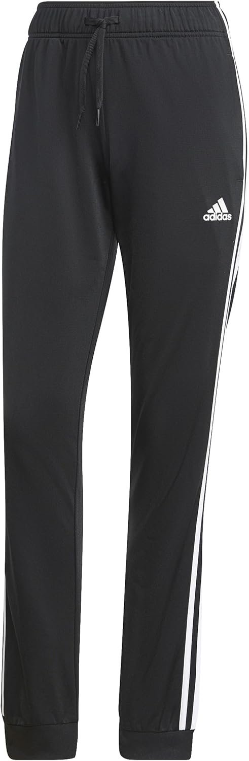 Adidas Womens Essentials Fleece Tapered Cuff Pants