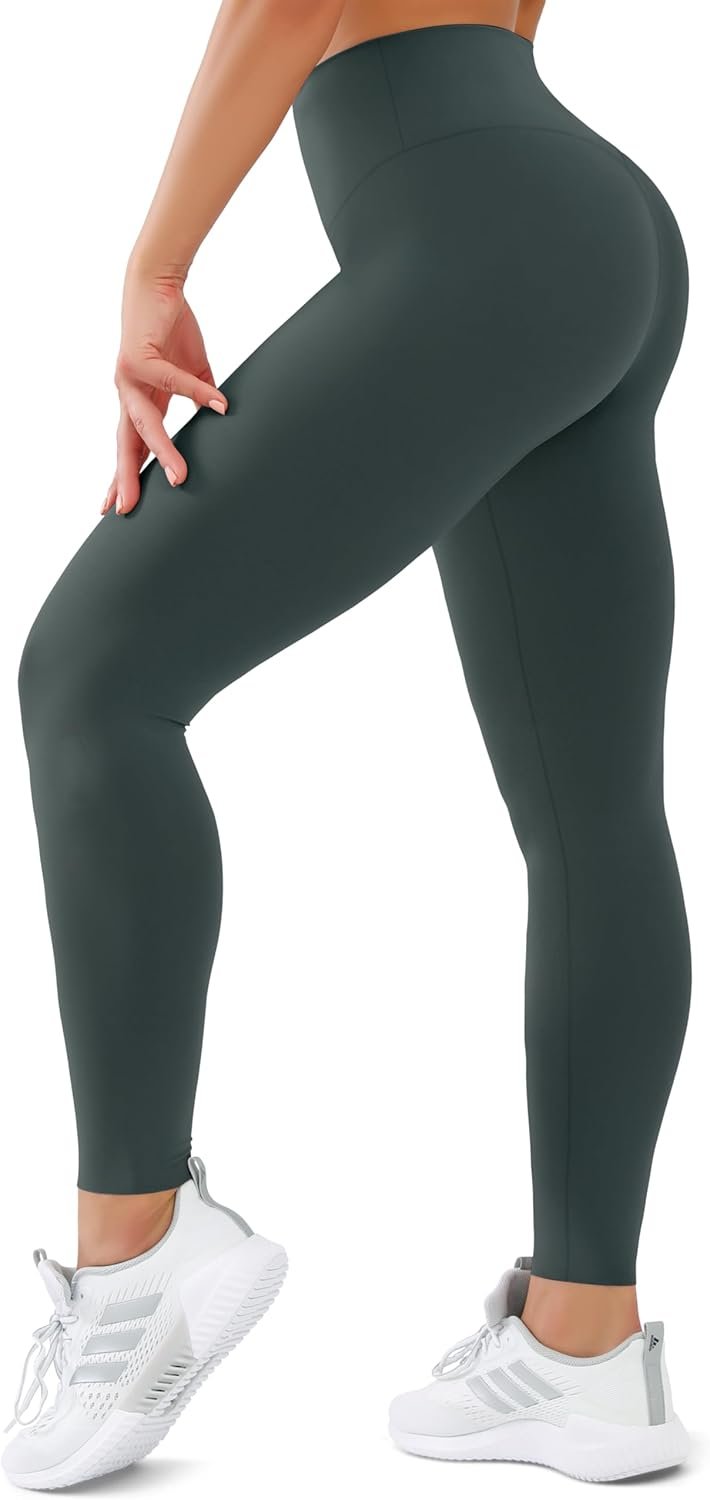 SUNCLOVE High Waisted Leggings for Women Tummy Control Buttery Soft Yoga Pants Womens Gym Workout Running Leggings