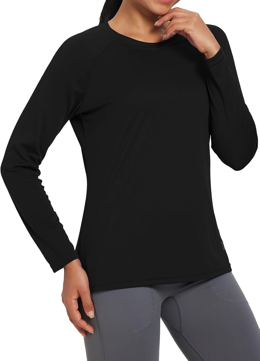 baleaf Women’s UPF 50+ Sun Shirts Long Sleeve UV Protection Rash Guard Lightweight Quick Dry SPF Hiking Tops Outdoor