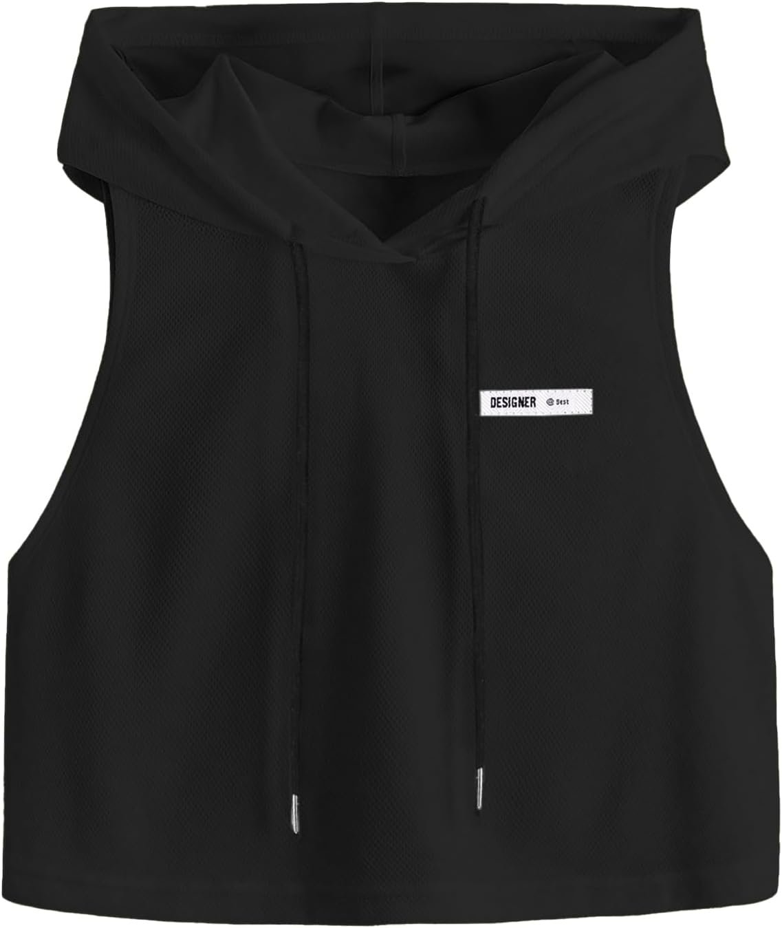 Remidoo Women Sleeveless Hoodie Workout Tie Dye Tank Tops Gym Athletic Activewear
