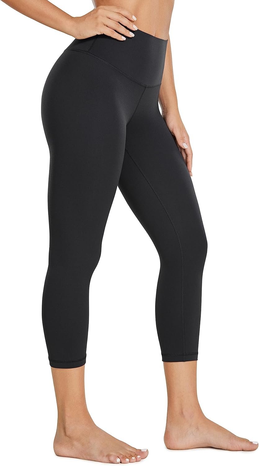 CRZ YOGA Butterluxe Yoga Capris Leggings 21” – High Waisted Buttery Soft Lounge Womens Crop Pants