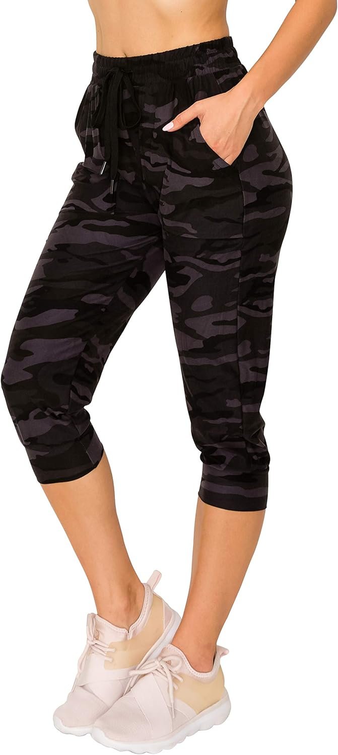 ALWAYS Women Soft Joggers Sweatpants – Track Cuff Pants with Pork Chop Pockets