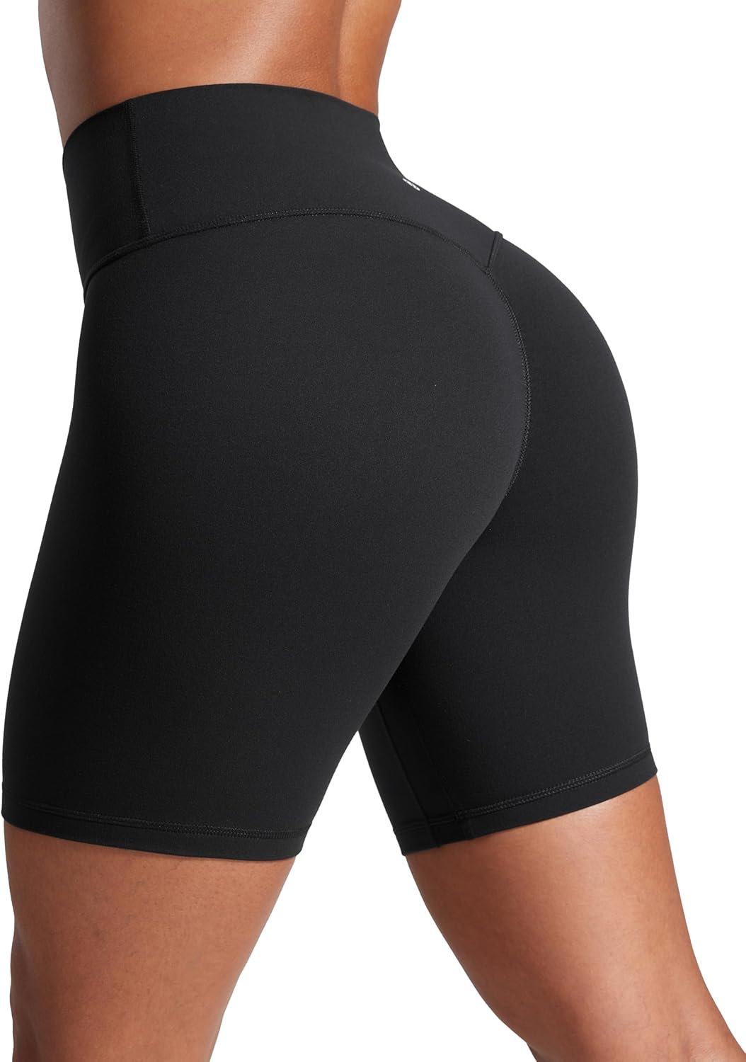 CRZ YOGA Secretsculpt Butterlift Biker Shorts 6″- No Front Seam High Waist Womens Workout Gym Booty Scrunch Butt