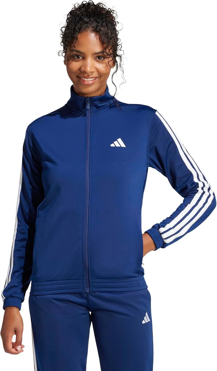 adidas Women’s Tricot 3-stripes Track Top