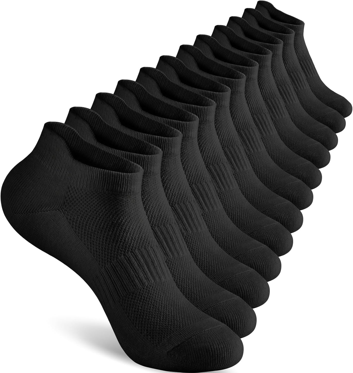 Walifrey Ankle Socks for Women, 6 Pairs Low Cut Athletic Socks for Women Running