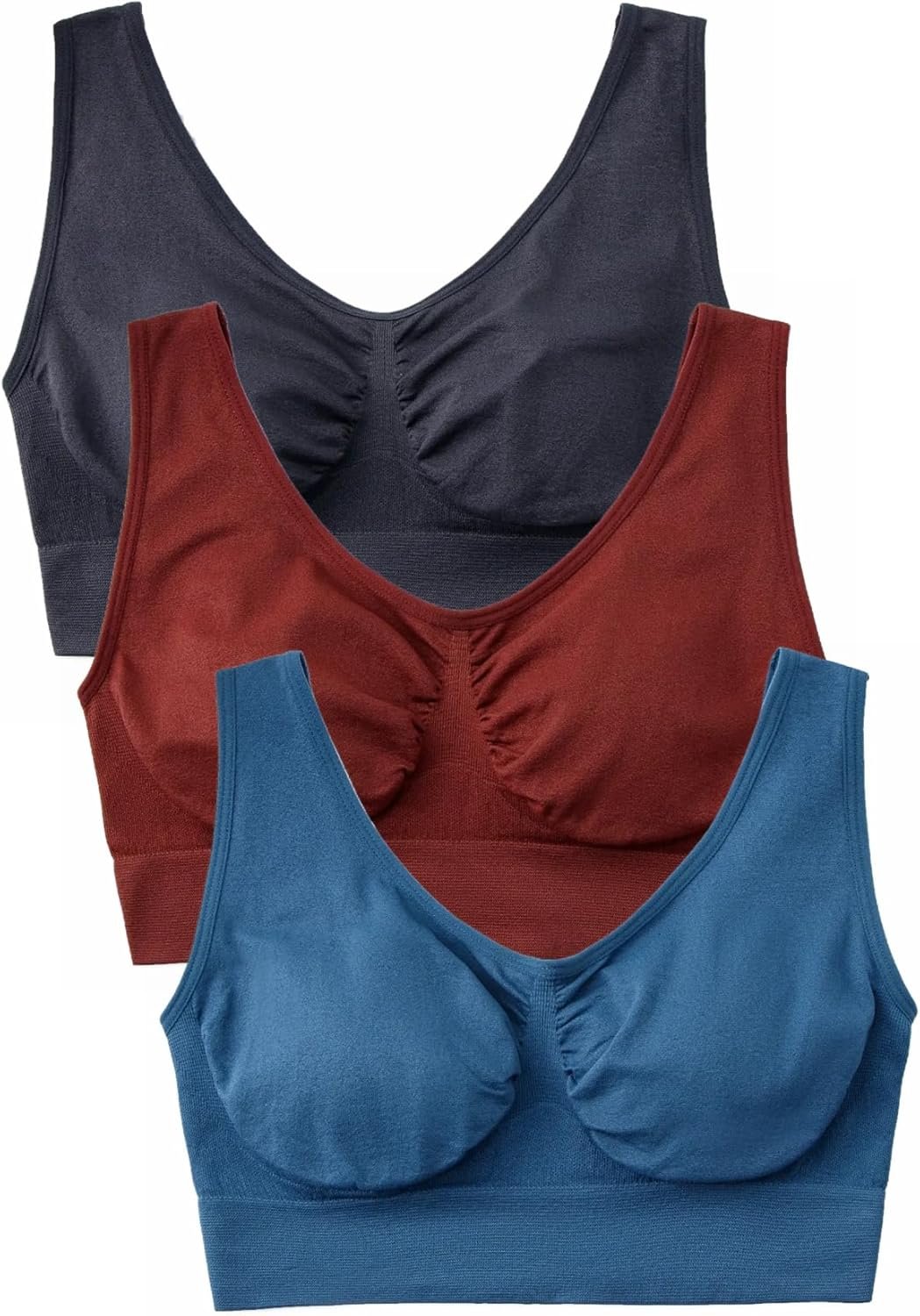 Hiking Gril Women’s Comfort Wirefree Bralette Unpadded Sleep Yoga Bra