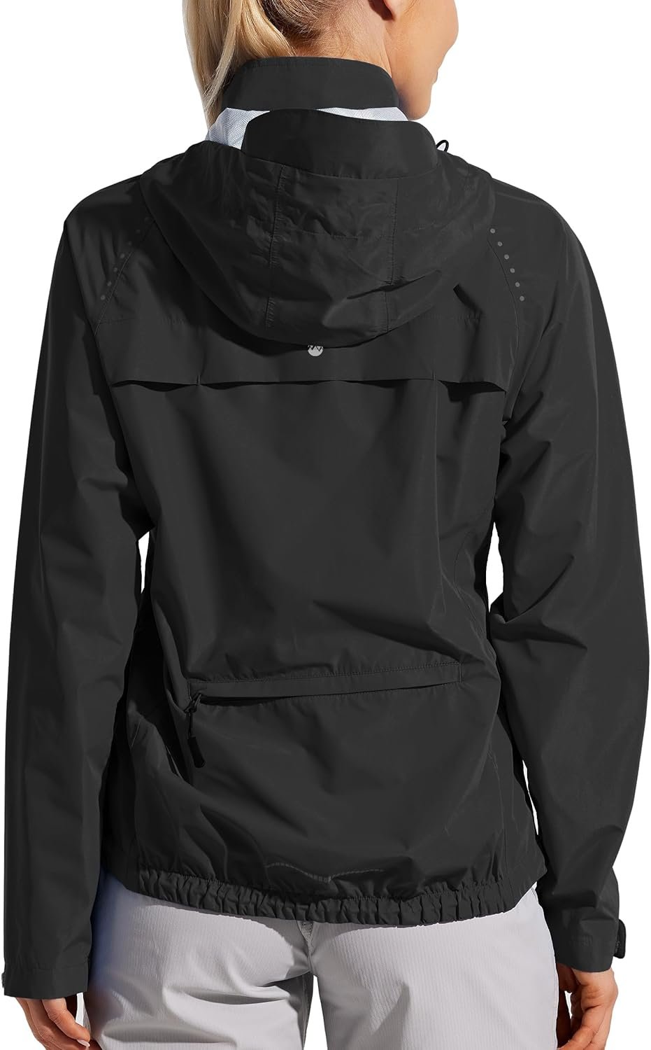 Willit Women’s Cycling Running Jackets Rain Windproof Jackets Lightweight Windbreaker Bike Hiking Jacket Packable Hooded