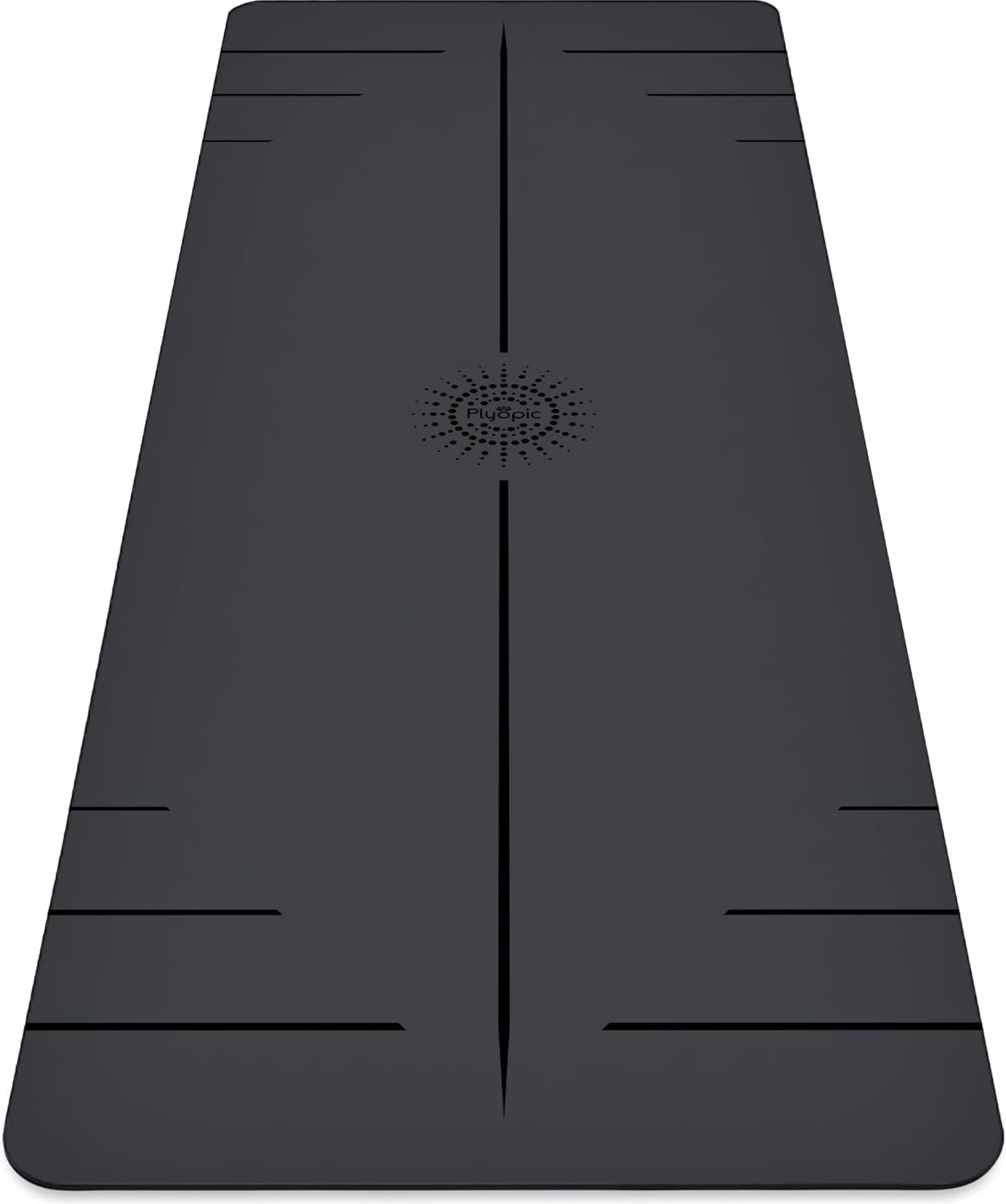 Plyopic Ultra-Grip Pro Yoga Mat – EXTREME Non-Slip Performance – Dry & Wet Grip – Smarter Alignment Lines – Comfortable & Sweat Resistant – For Yoga, Pilates & Hot Yoga
