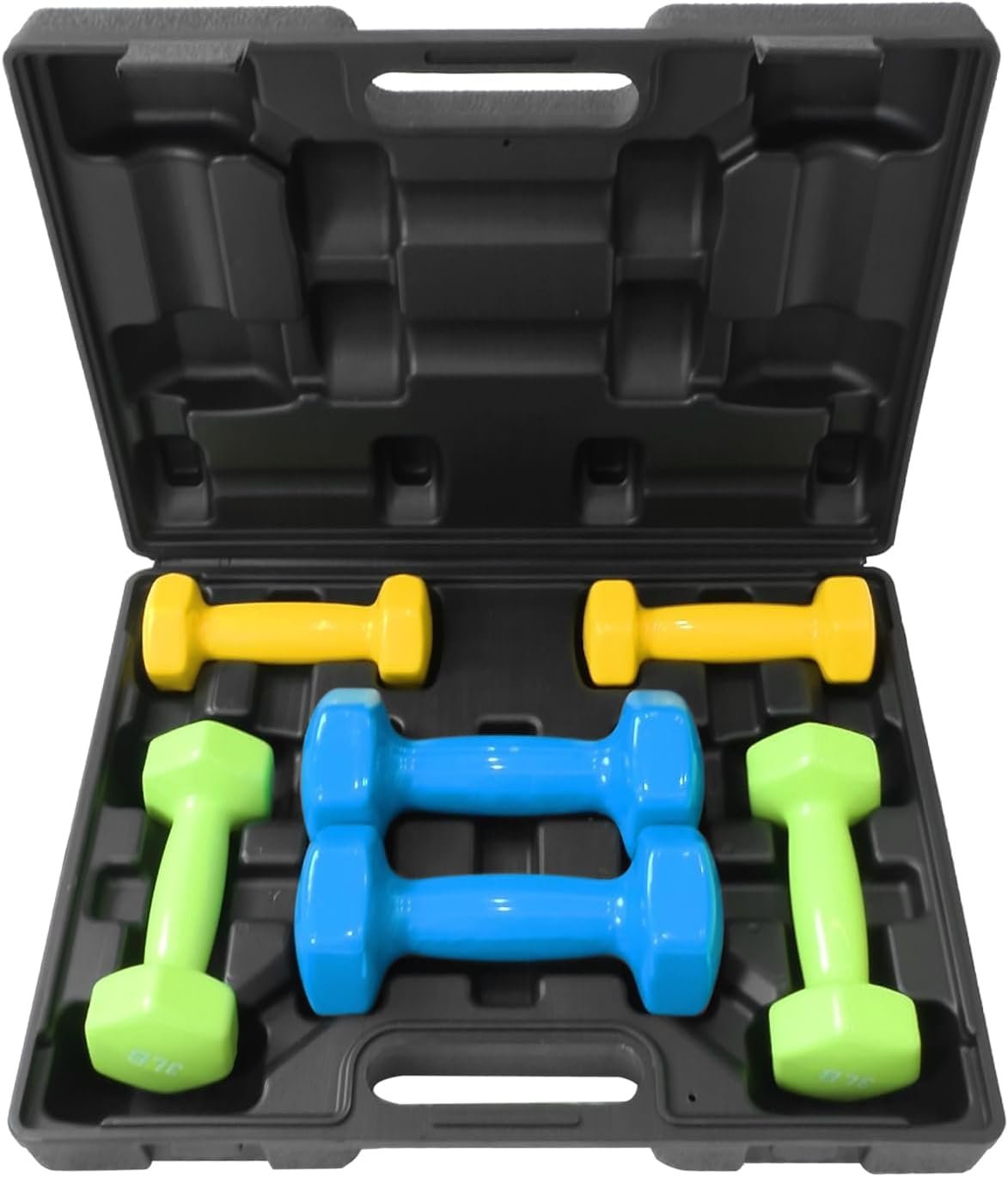 Dumbbell Set for Women and Men,Neoprene Coated Free Hand Weights Set