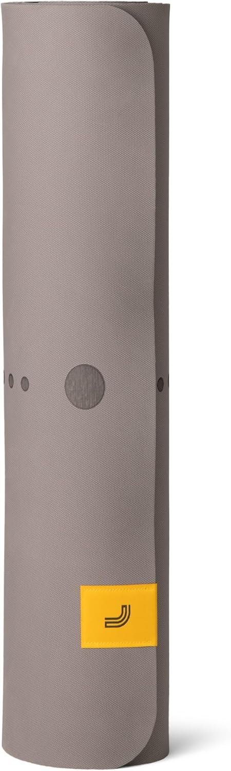Lolë Align TPE Yoga Mat, Non-Slip Alignment Markers, 71 x 24 in, Pebble