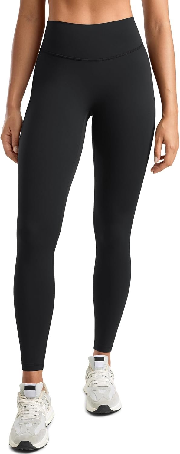 INGIA High Waisted No Front Seam Lounge Yoga Legging 25″ | Workout, Tummy Control, Gym, Pants, for Women