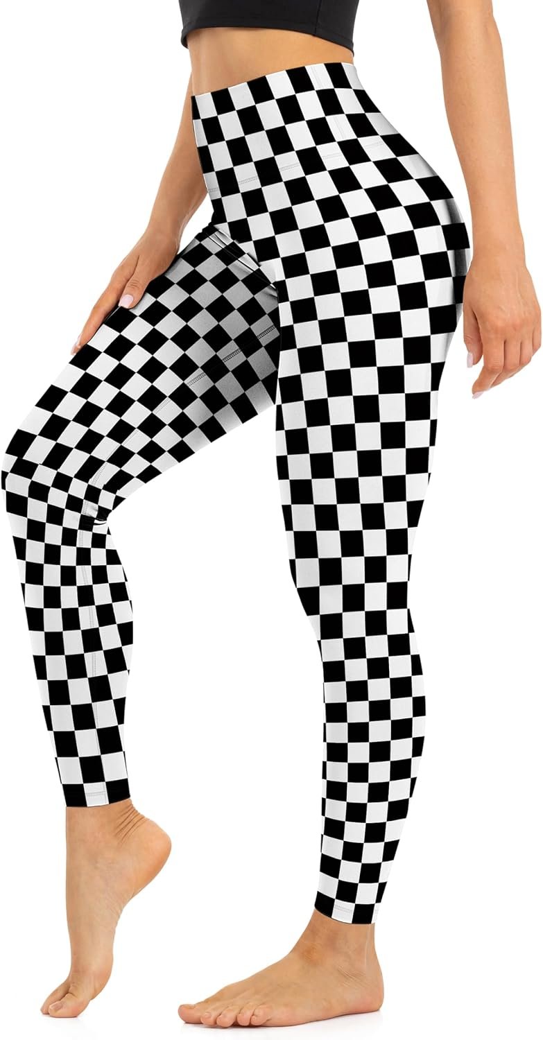 Blisset High Waist Leggings for Women – Opaque, Soft Tummy Control Athletic Pants for Yoga, Running, Workout and Gym