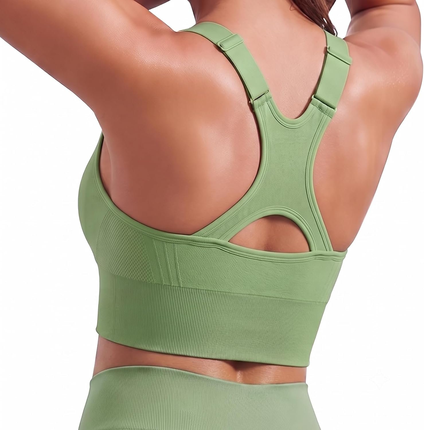 Sports Bras for Women,Adjustable Straps High Support Sports Bra