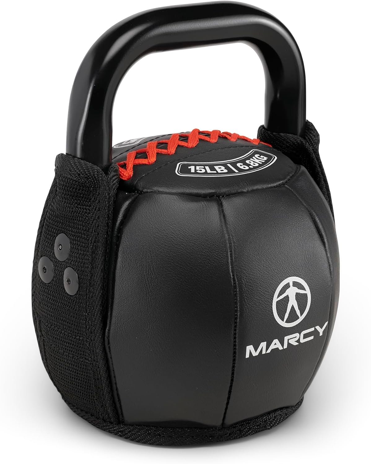 Marcy Strength Training Soft Kettlebell with Handle for Weightlifting, Conditioning, Strength and core Training 10 lbs – 40 lbs