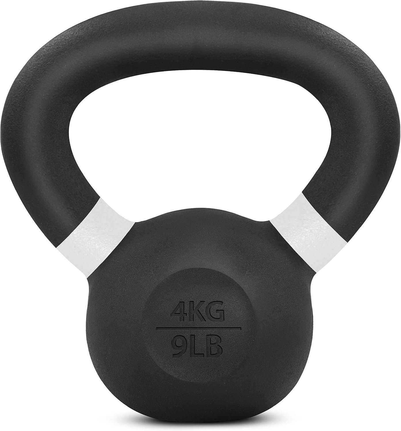 Yes4All Powder Coated Cast Iron Kettlebell, Single Deep Blue, 40 KG / 88 LB