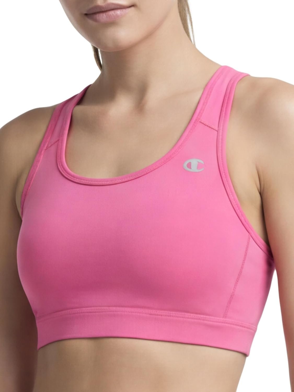 Champion Women’s Sports Bra, High-Impact Compression, Moisture-Wicking Fabric