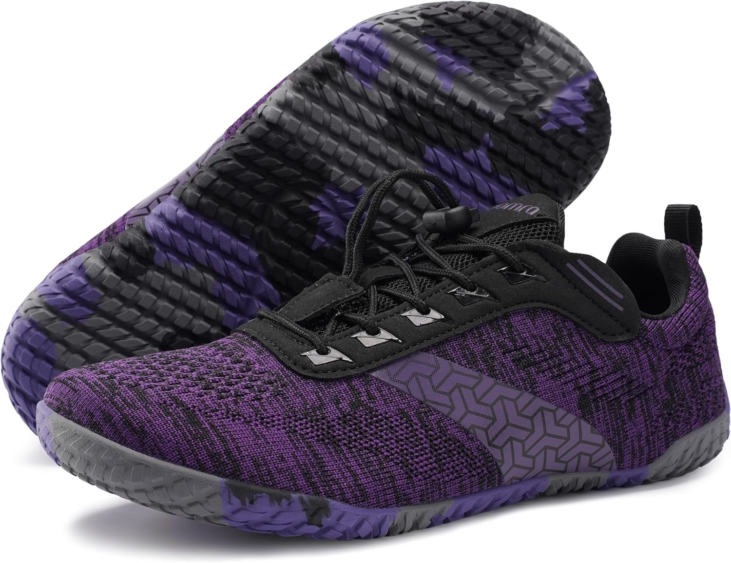 Joomra Women’s Wide Toe Box Barefoot Trail Running Shoes | Zero Drop Minimalist Sneakers | Durable Grippy Rubber Outsole