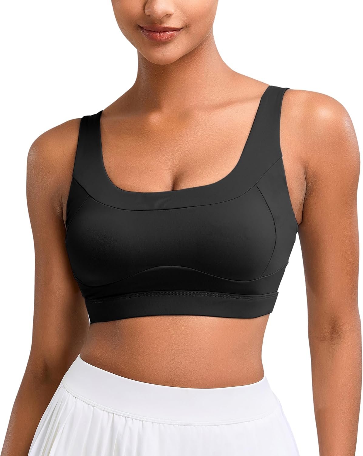 High Impact Sports Bra for Women Running Sports Bra Padded Bra U Back