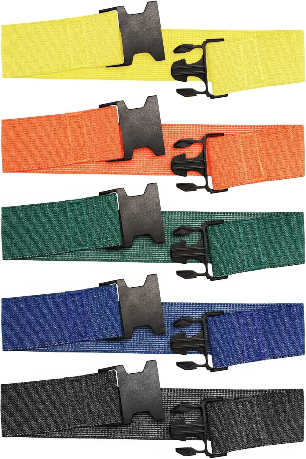 Fabric Resistance Bands for Working Out, 5-Band Set for Legs and Glutes